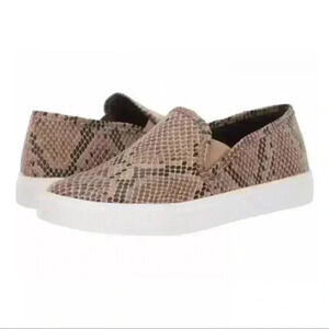 Steve Madden Slip On Snake Print Python SYMBA Platform Sneakers